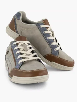 Sneakers|Easy Street Lichtgrijze Comfort Sneaker