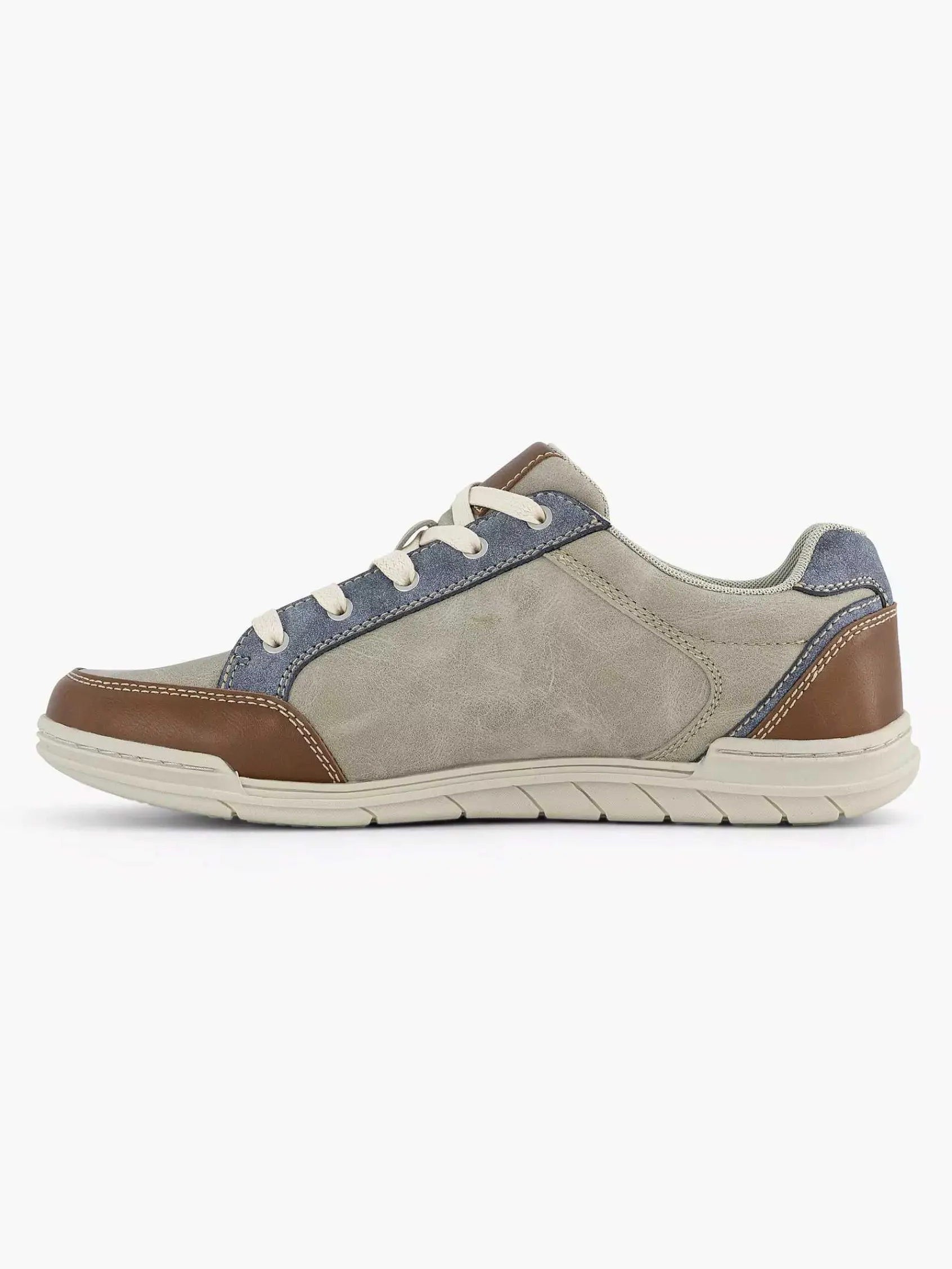 Sneakers|Easy Street Lichtgrijze Comfort Sneaker