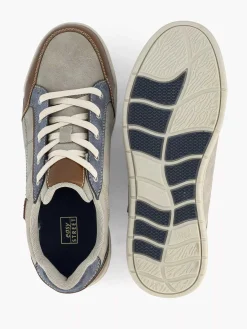Sneakers|Easy Street Lichtgrijze Comfort Sneaker