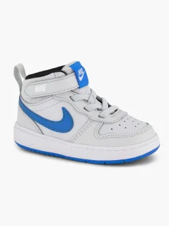 Jongensschoenen|Nike Lichtgrijze Court Borough Mid 2