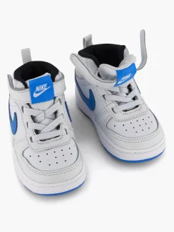 Jongensschoenen|Nike Lichtgrijze Court Borough Mid 2