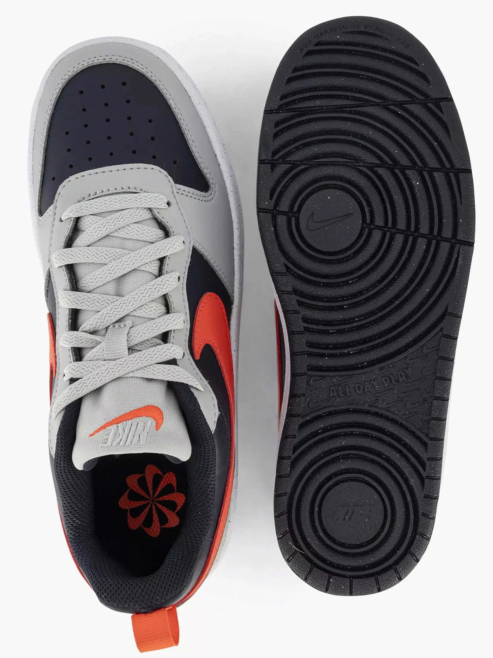 Babyschoenen|Nike Lichtgrijze Court Corough Low Recraft