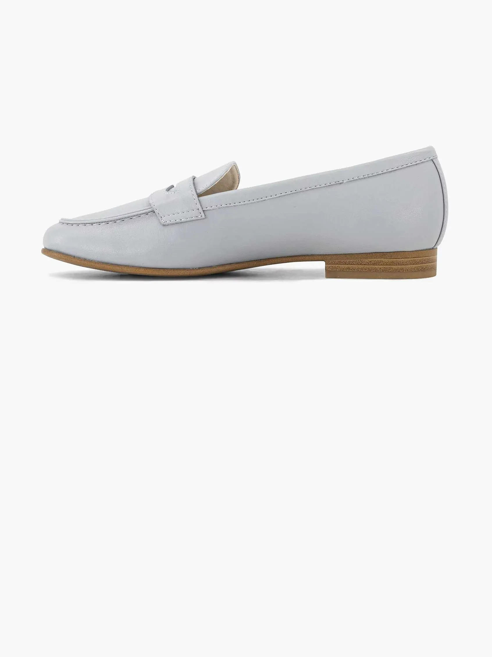 Instappers|Graceland Lichtgrijze Loafer