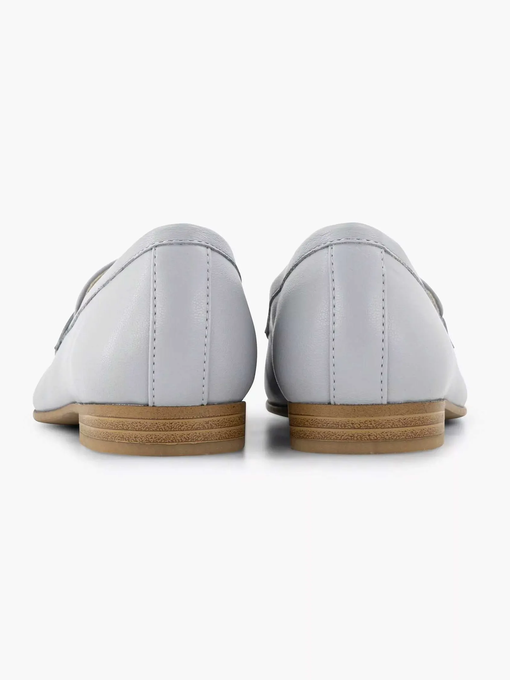 Instappers|Graceland Lichtgrijze Loafer