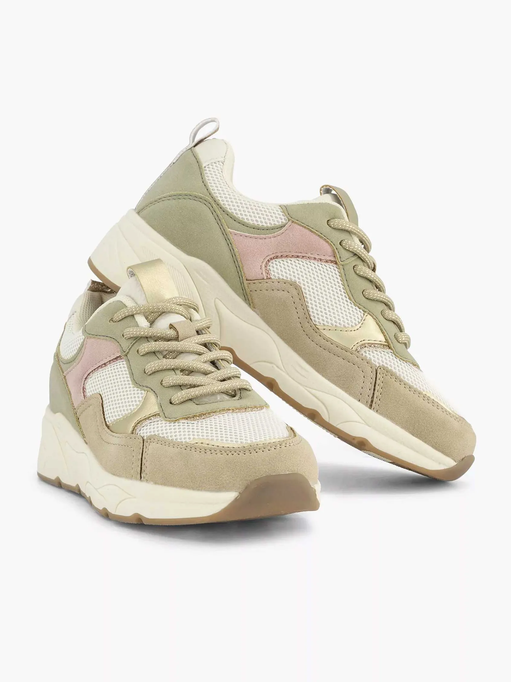 Jongensschoenen|Graceland Lichtgroene Chunky Sneaker