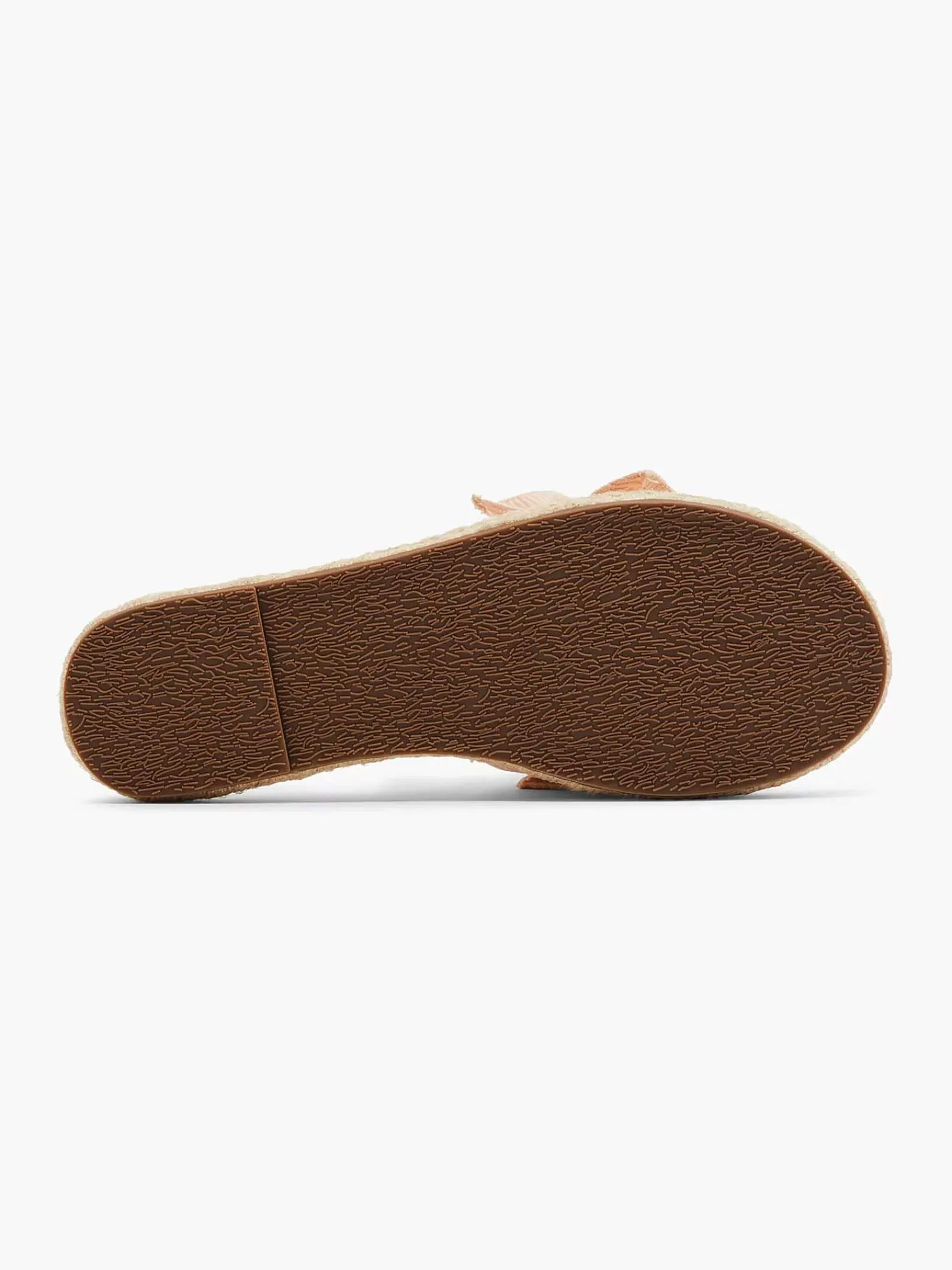 Slippers|Graceland Lichtoranje Slipper Roesjes