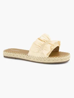 Slippers|Graceland Lichtoranje Slipper Roesjes