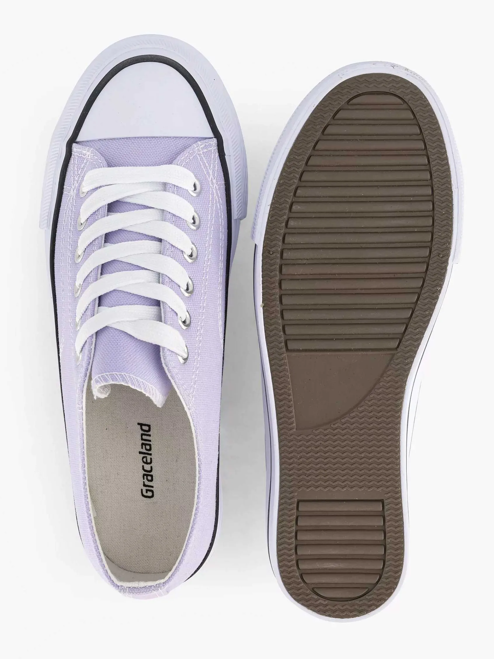 Sneakers|Graceland Lila Canvas Sneaker