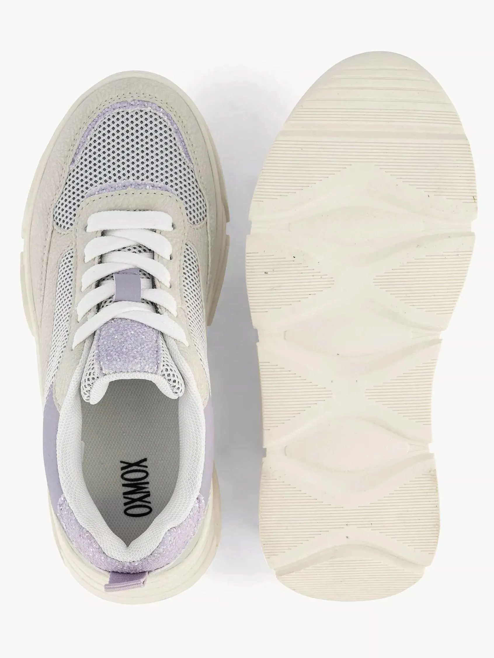 Babyschoenen|Oxmox Lila Chunky Sneaker