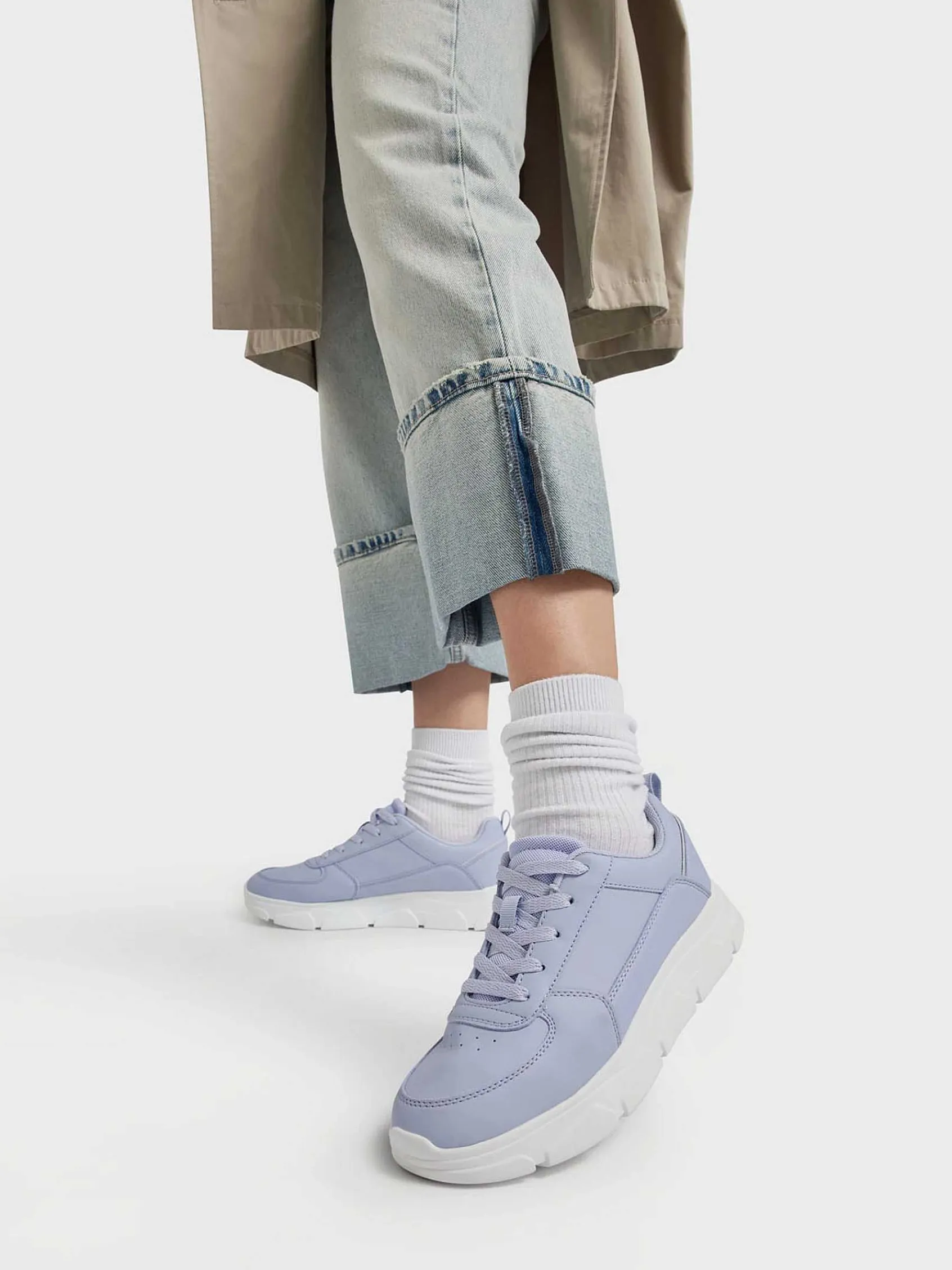 Sneakers|Graceland Lila Chunky Sneaker