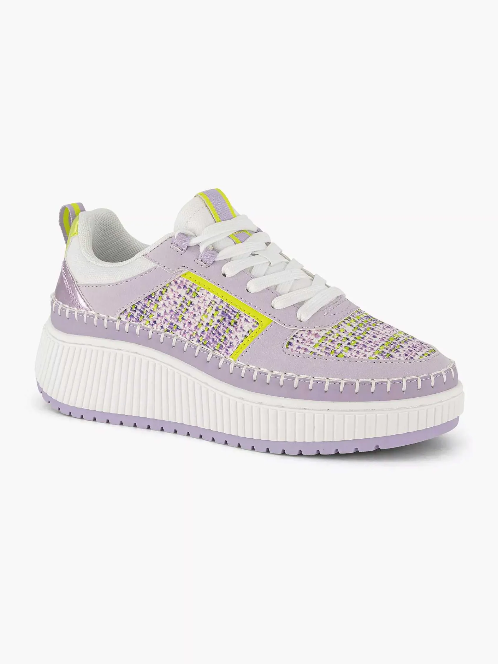 Sneakers|Oxmox Lila Platform Sneaker