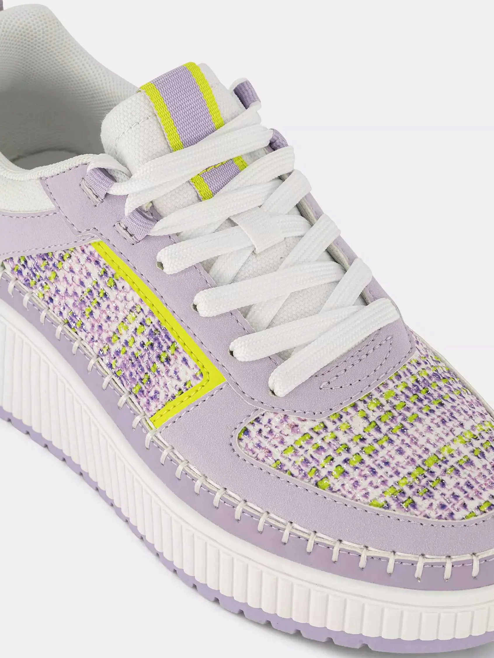 Sneakers|Oxmox Lila Platform Sneaker
