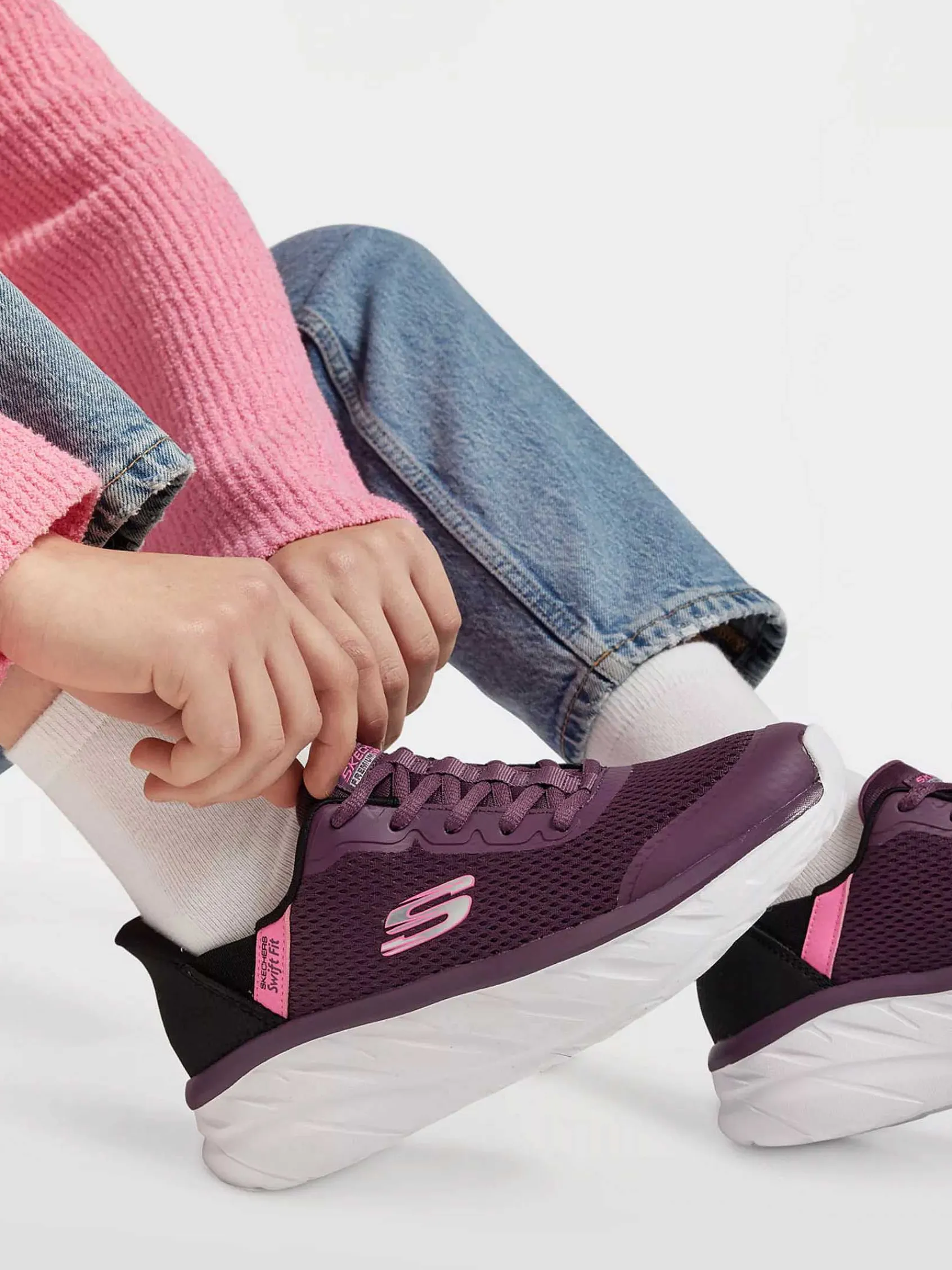 Sneakers|Skechers Lila Sneaker Swift Fit - Hands Free Premium Cushioning