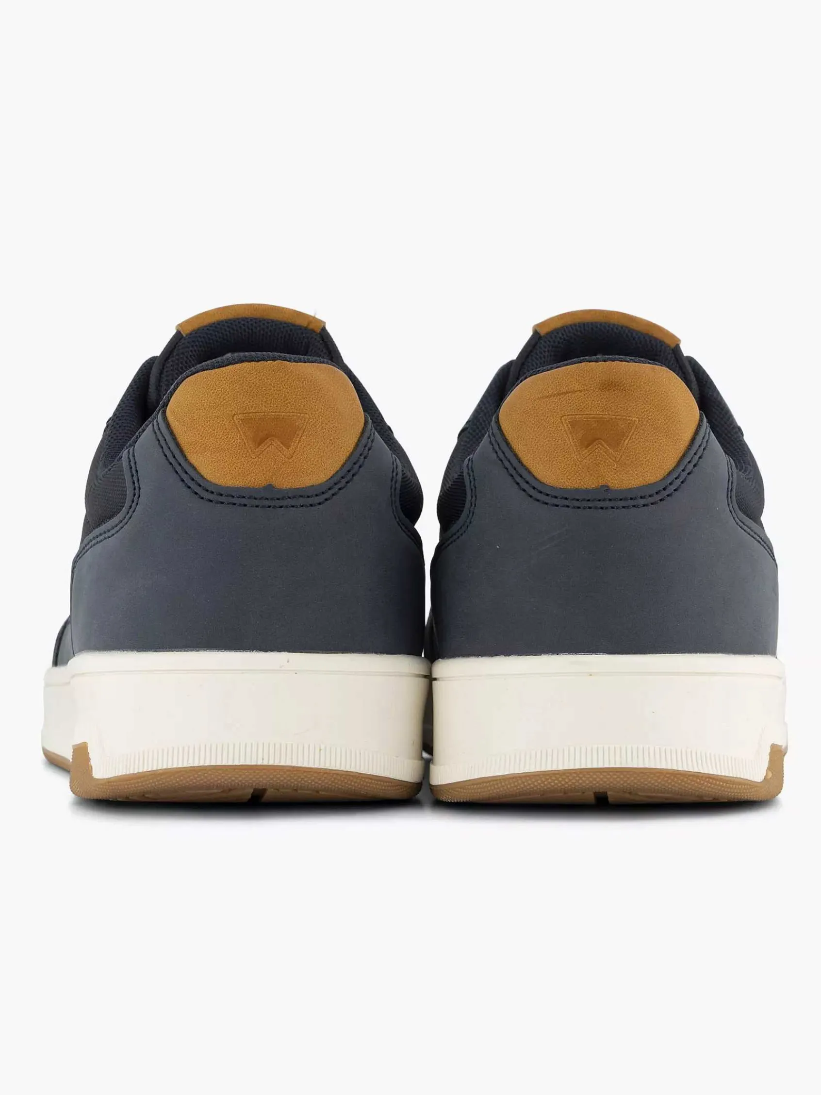 Sneakers|Wrangler Marine Blauwe Sneaker