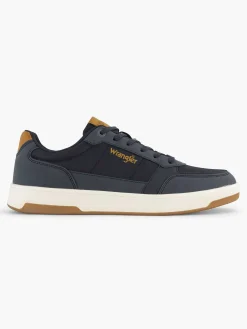 Sneakers|Wrangler Marine Blauwe Sneaker