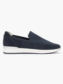 Comfort Schoenen|Medicus Marineblauwe Comfort Instapper