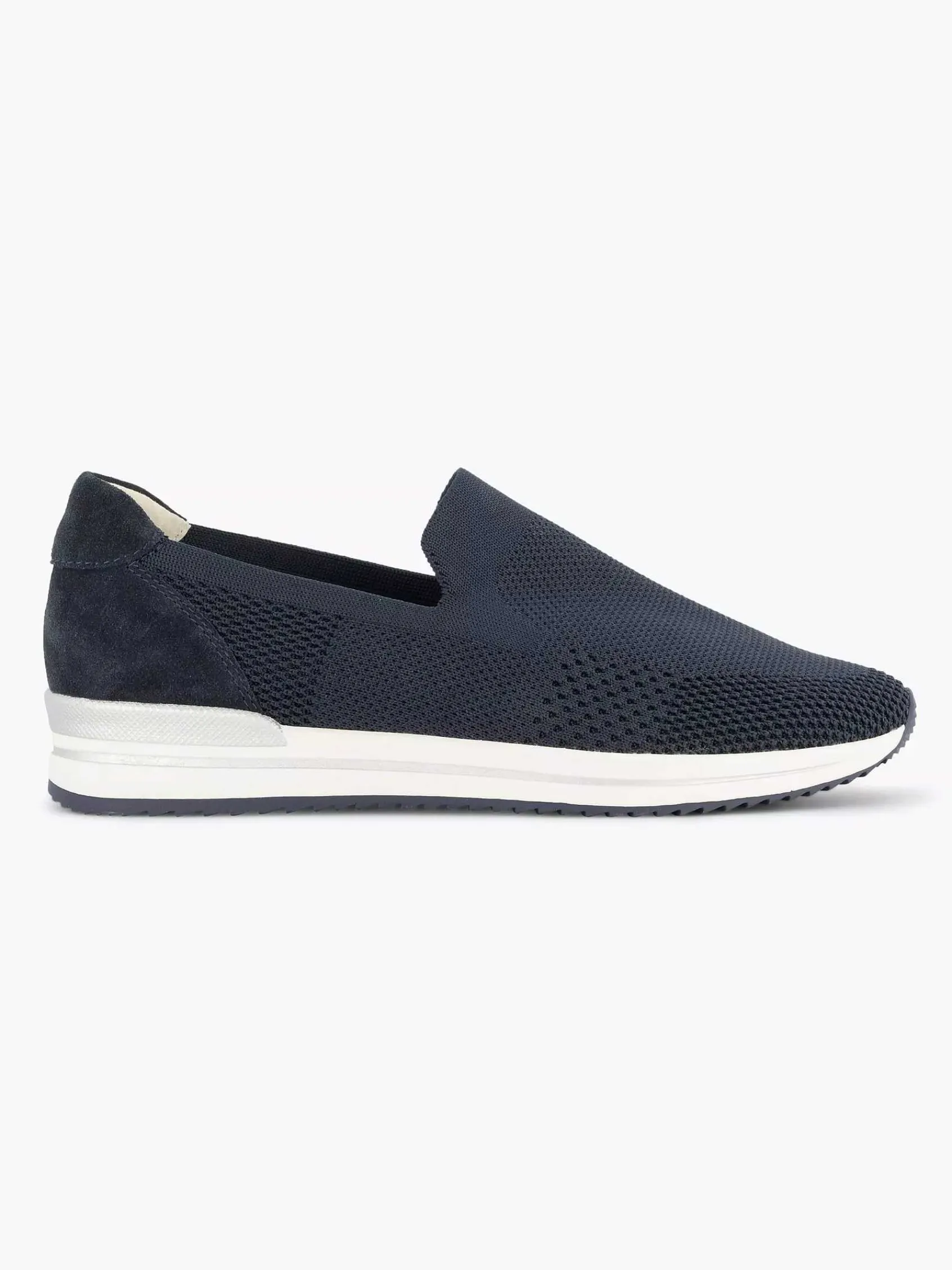 Comfort Schoenen|Medicus Marineblauwe Comfort Instapper