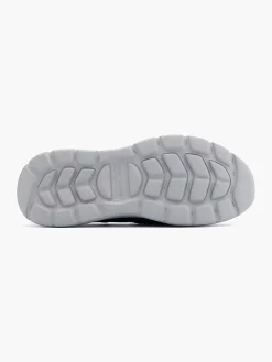Instappers|Skechers Marineblauwe Instapper Memory Foam