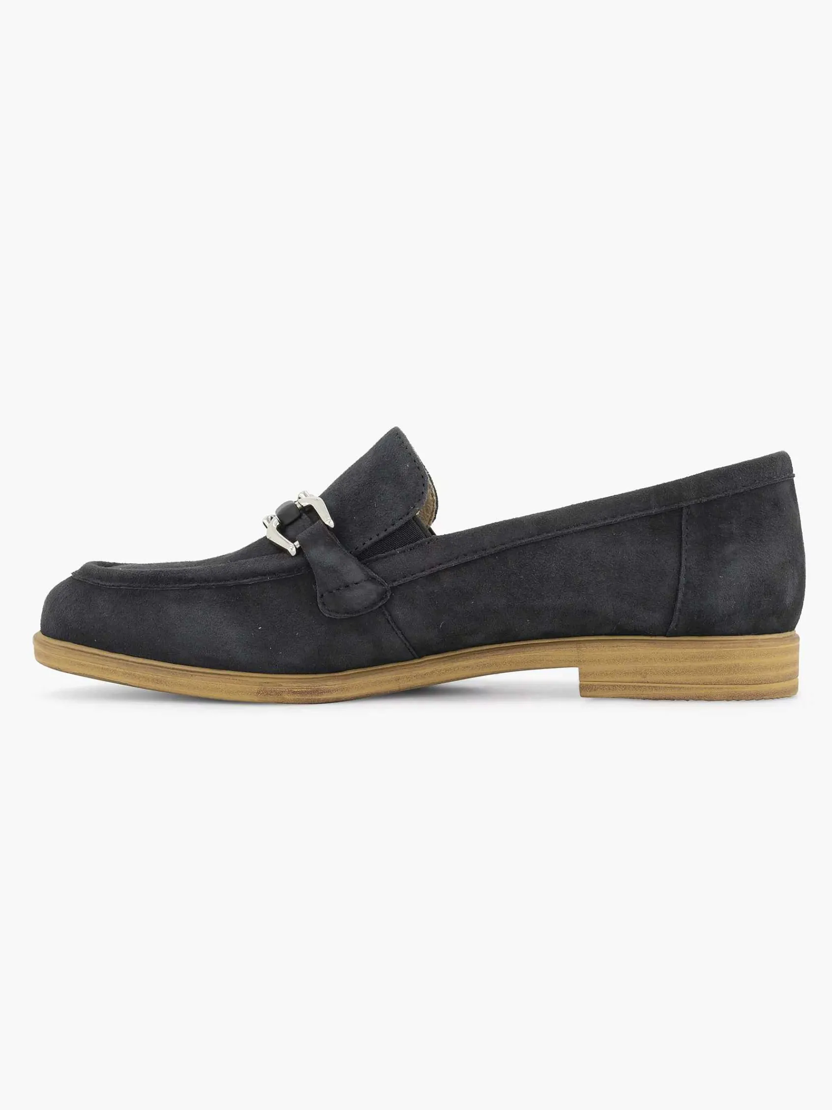 Comfort Schoenen|Medicus Marineblauwe Leren Instapper