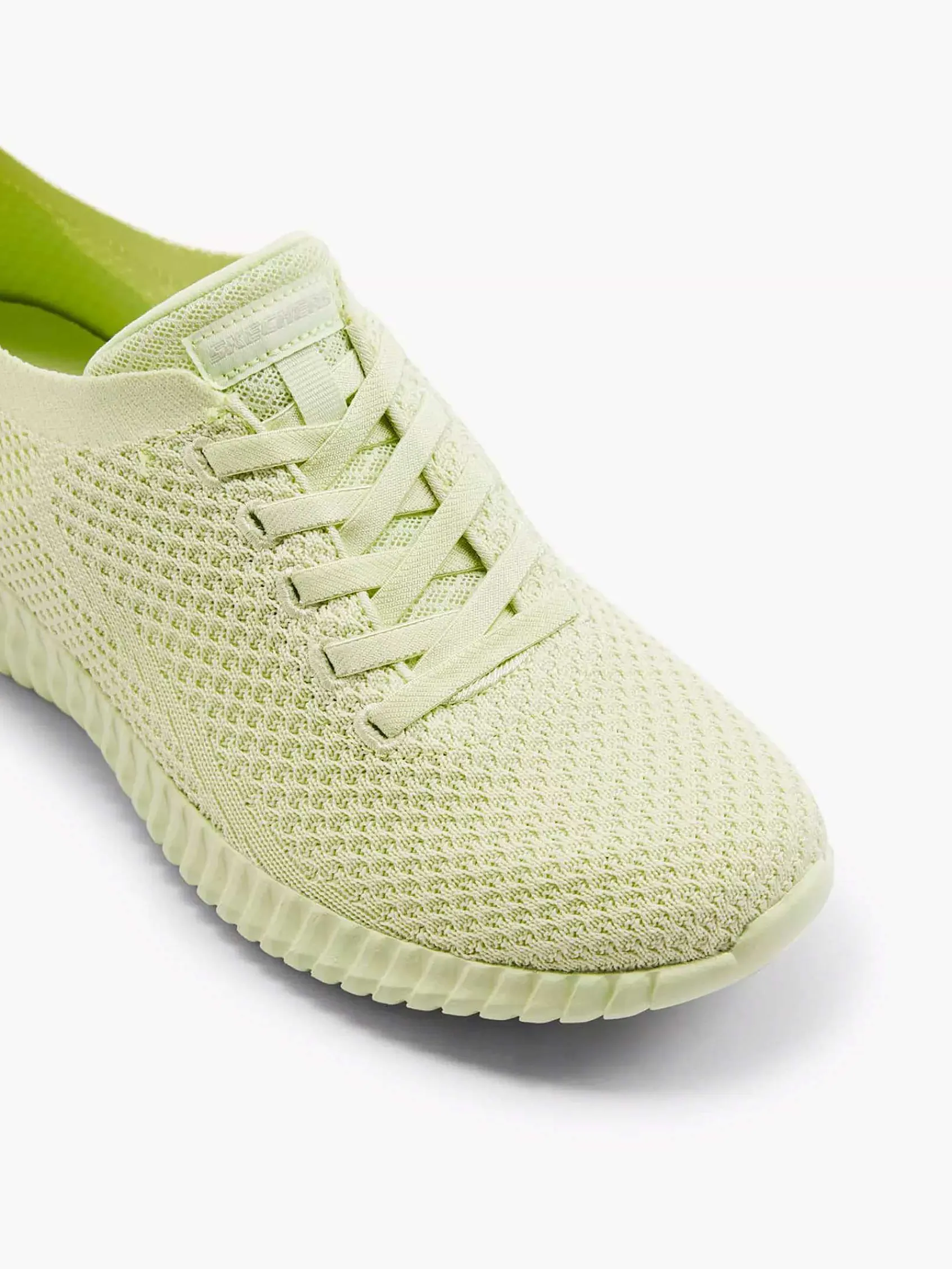 Instappers|Skechers Mintgroene Social Muse - Bad Cutie