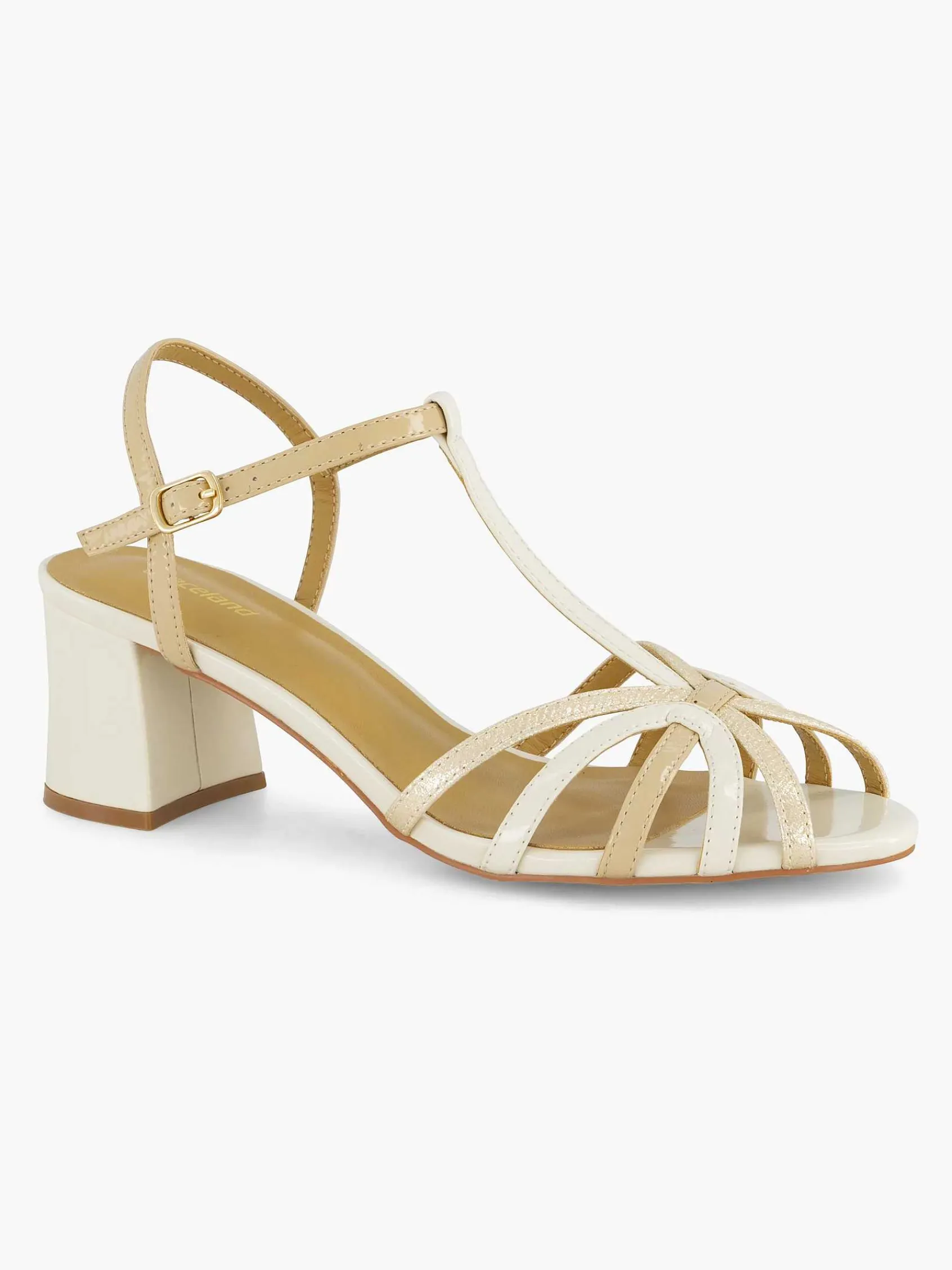Sandalen|Graceland Off White Sandaal