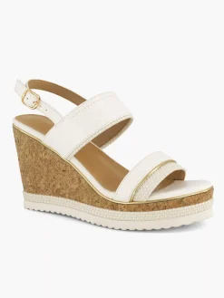 Sandalen|Graceland Off White Sandalette