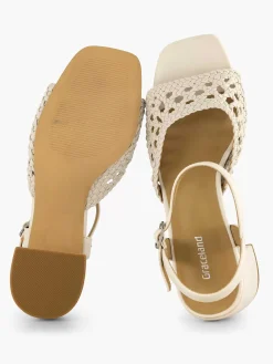 Sandalen|Graceland Off White Sandalette
