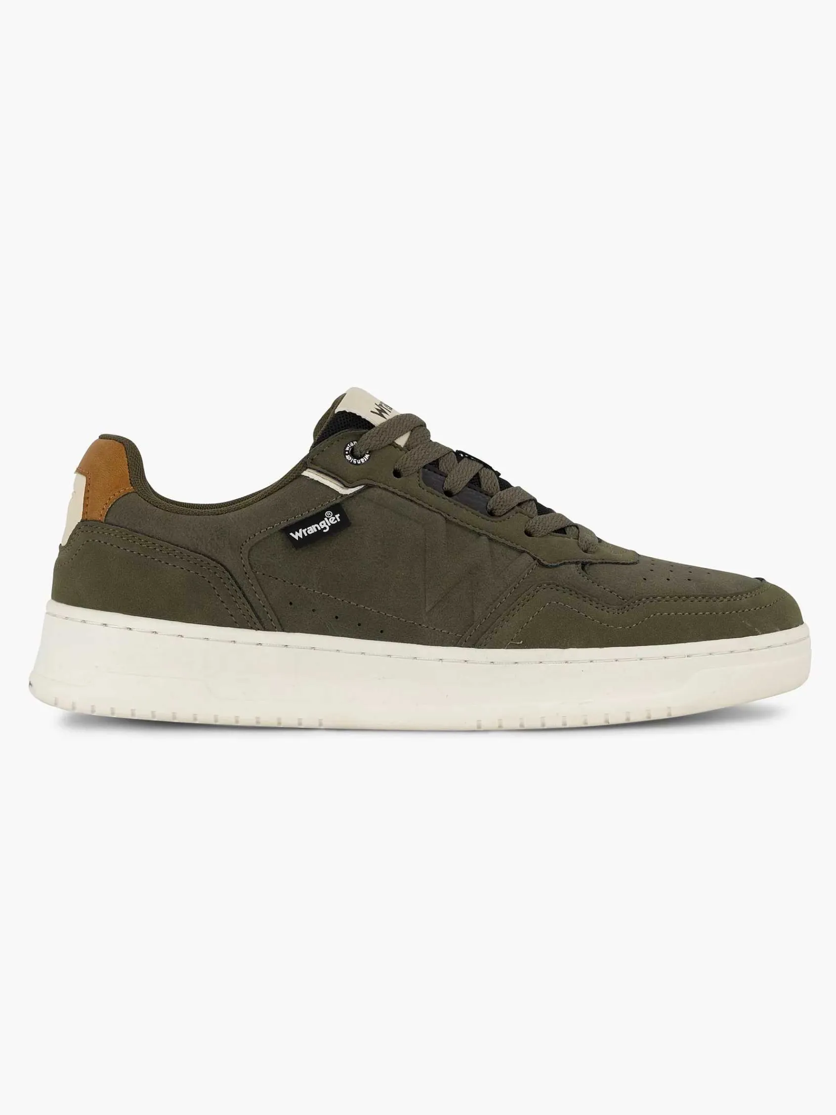 Sneakers|Wrangler Olijf Sneaker