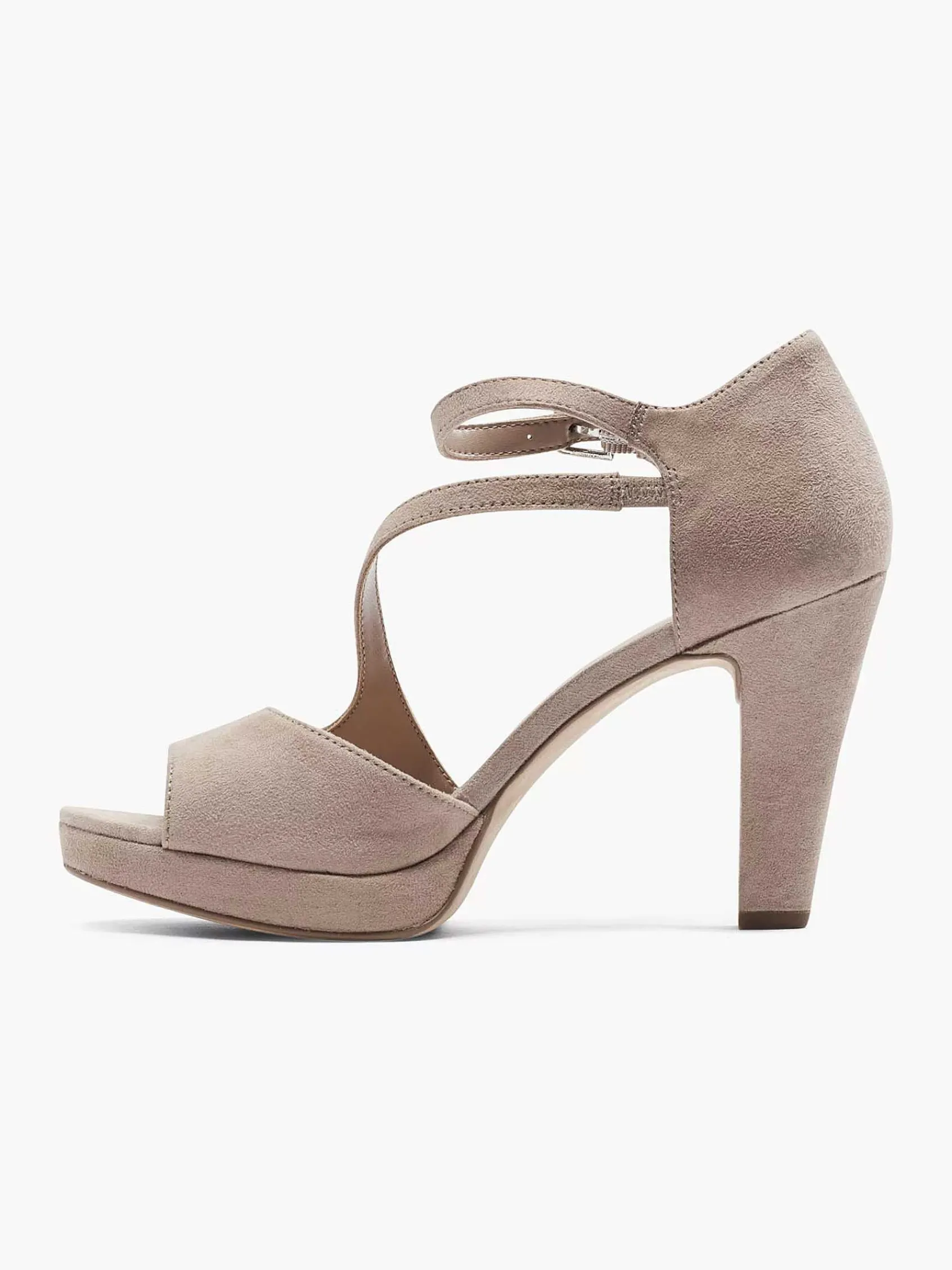 Hoge Hakken|Graceland Oud Roze Sandalette