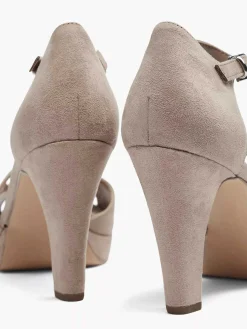 Hoge Hakken|Graceland Oud Roze Sandalette