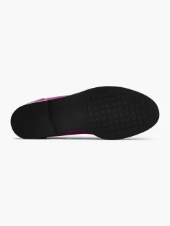 Instappers|Graceland Paarse Loafer Sierketting