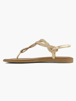 Sandalen|Graceland Rosegouden Sandaal
