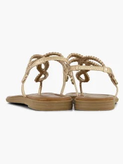 Sandalen|Graceland Rosegouden Sandaal