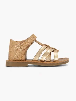 Jongensschoenen|Cupcake Couture Rosegouden Sandaal Glitter