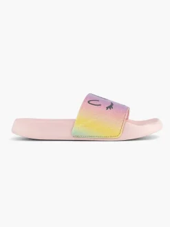 Jongensschoenen|Blue Fin Roze Badslipper Unicorn