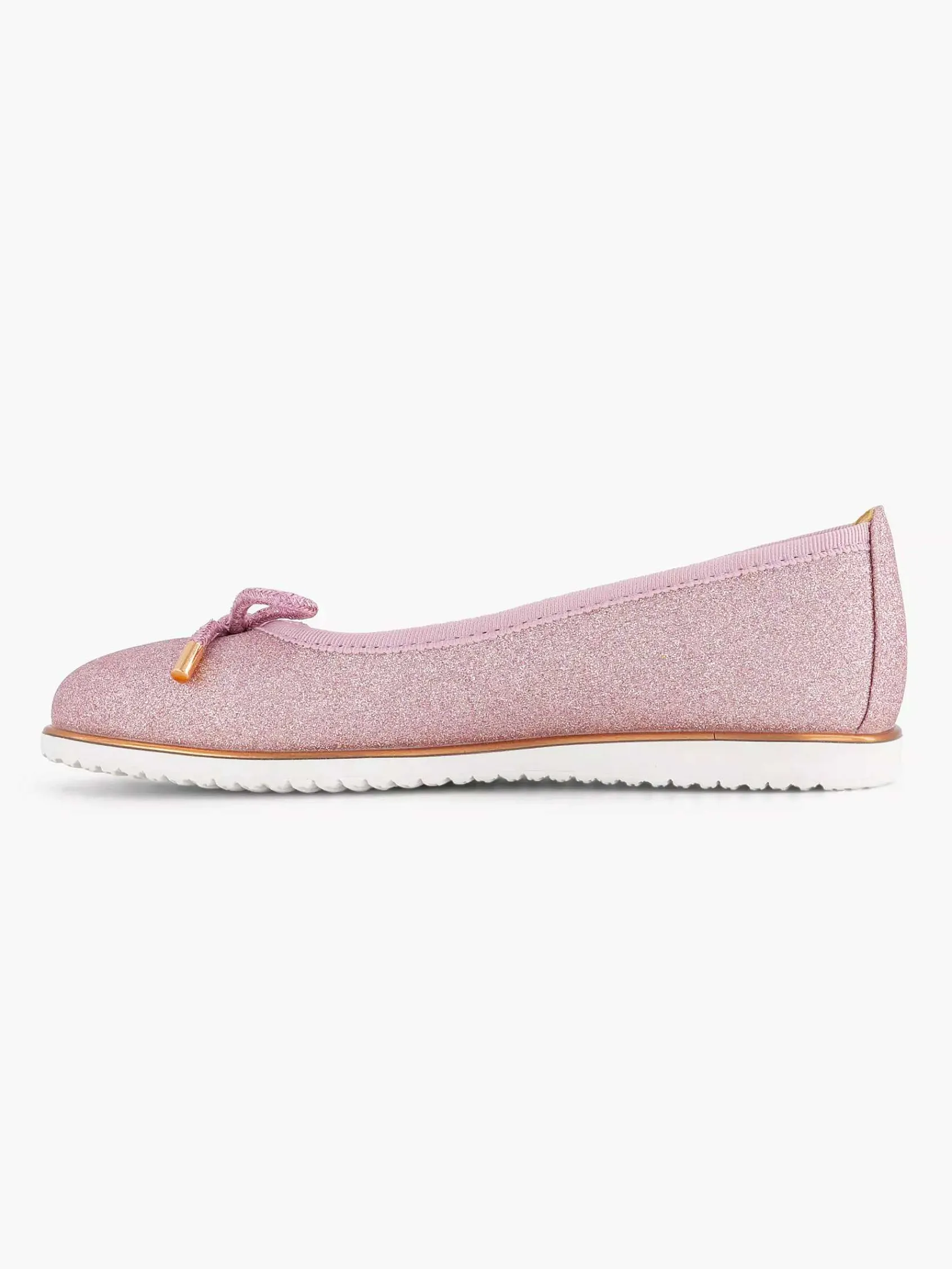 Jongensschoenen|Graceland Roze Ballerina Sierstrik