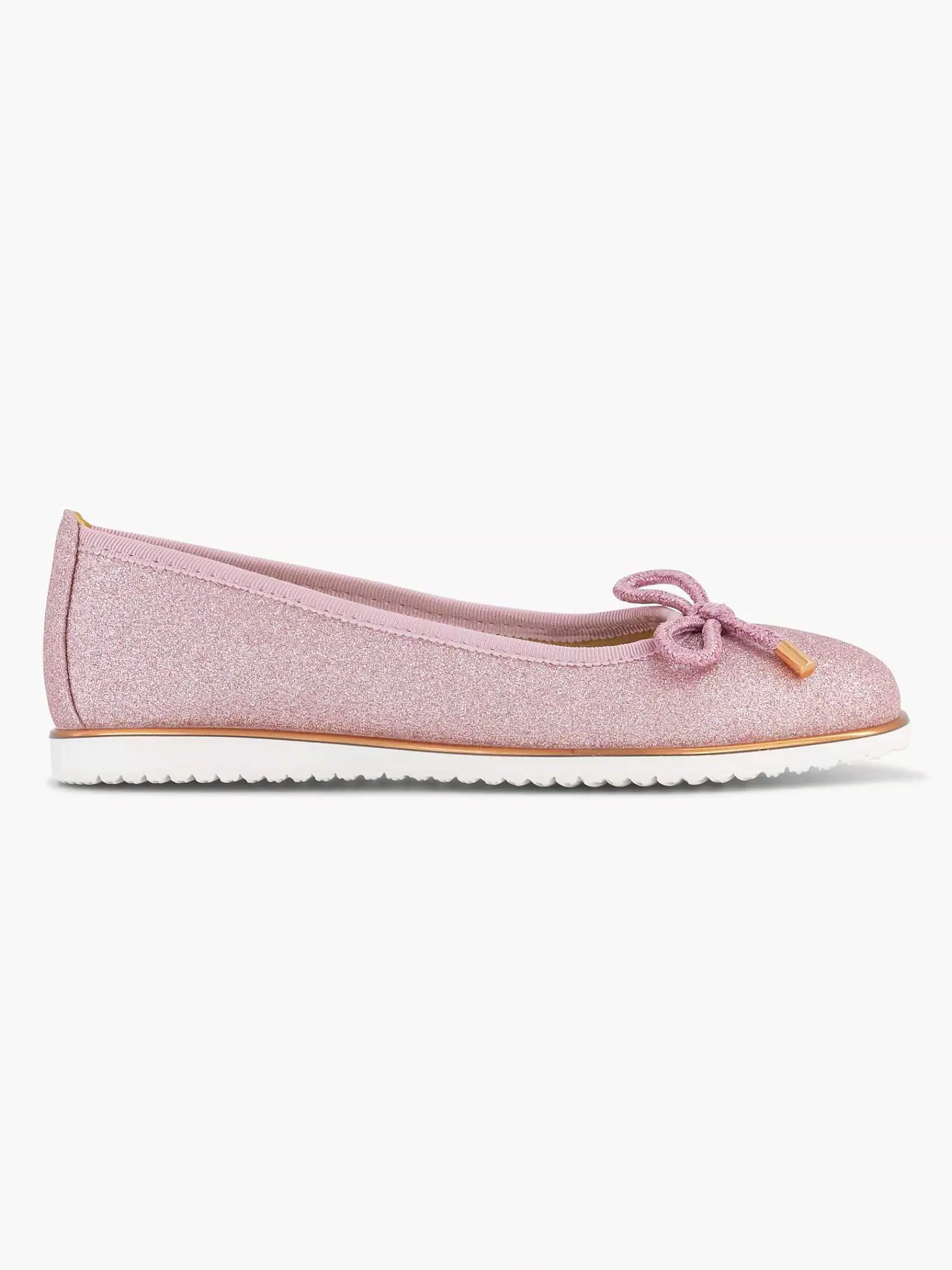 Jongensschoenen|Graceland Roze Ballerina Sierstrik