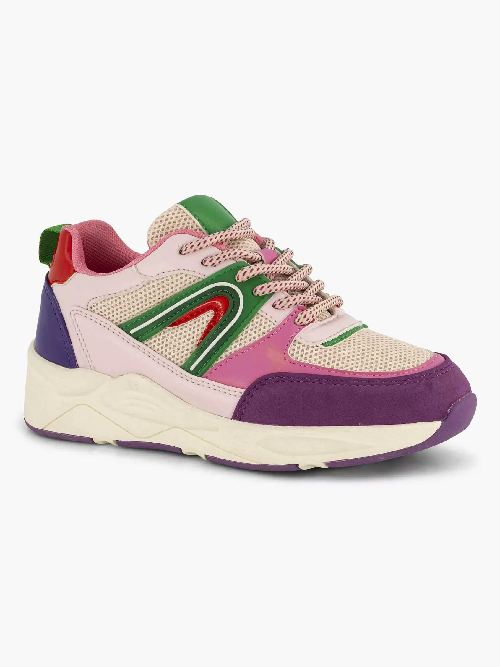 Babyschoenen|Oxmox Roze Chunky Sneaker