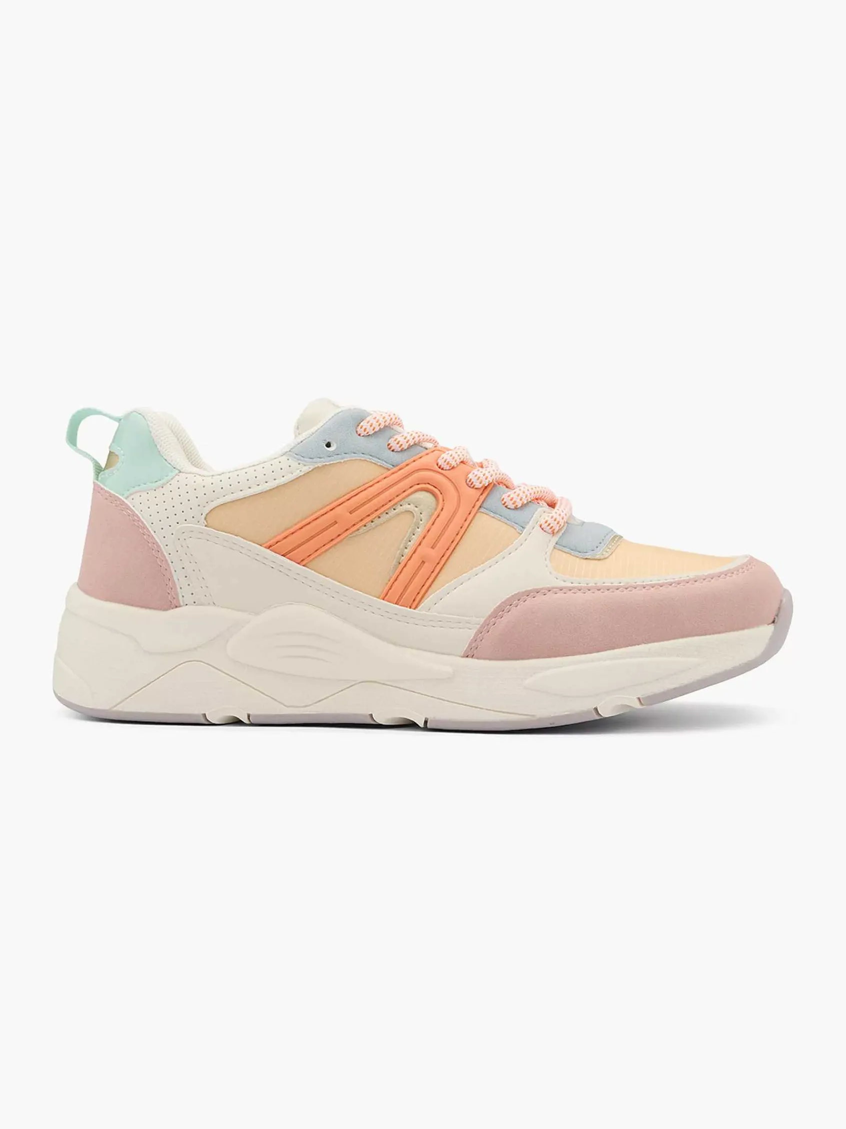 Sneakers|Oxmox Roze Chunky Sneaker