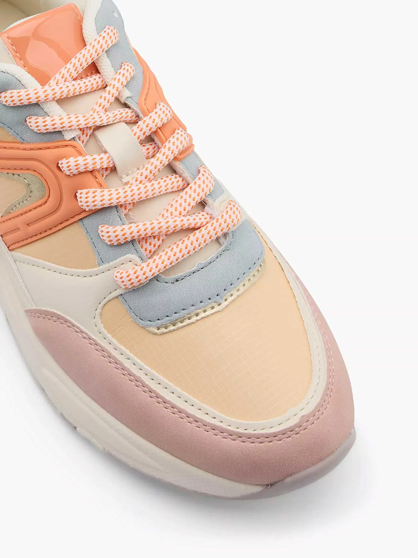 Sneakers|Oxmox Roze Chunky Sneaker