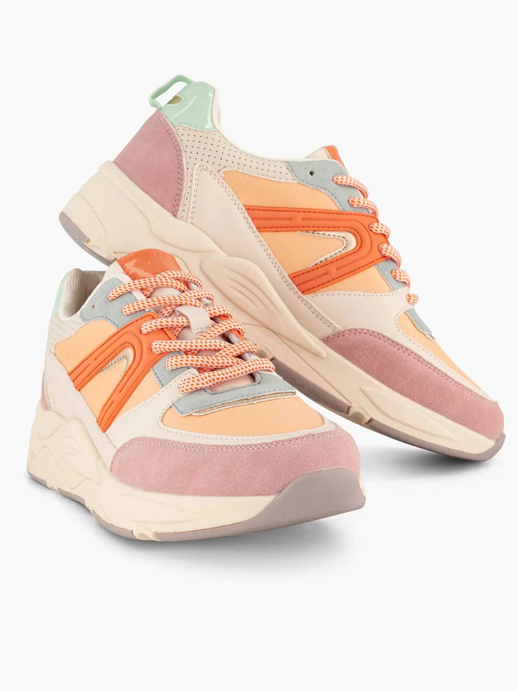 Sneakers|Oxmox Roze Chunky Sneaker