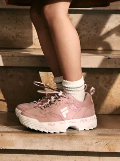 Babyschoenen|FILA Roze Chunky Sneaker
