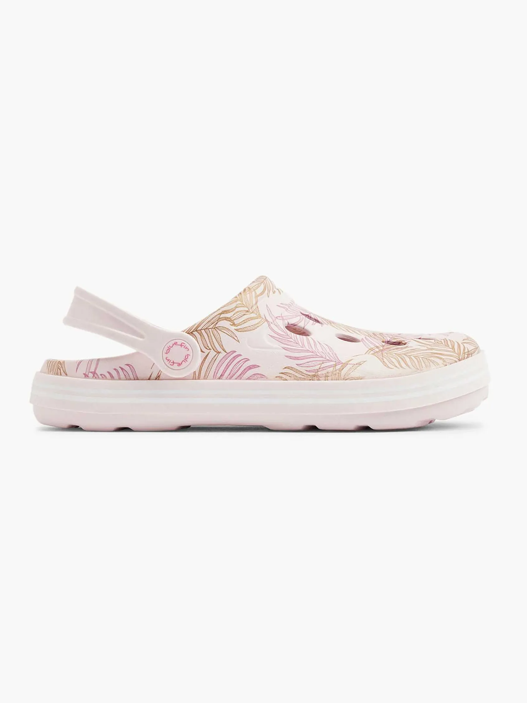 Slippers|Blue Fin Roze Clog