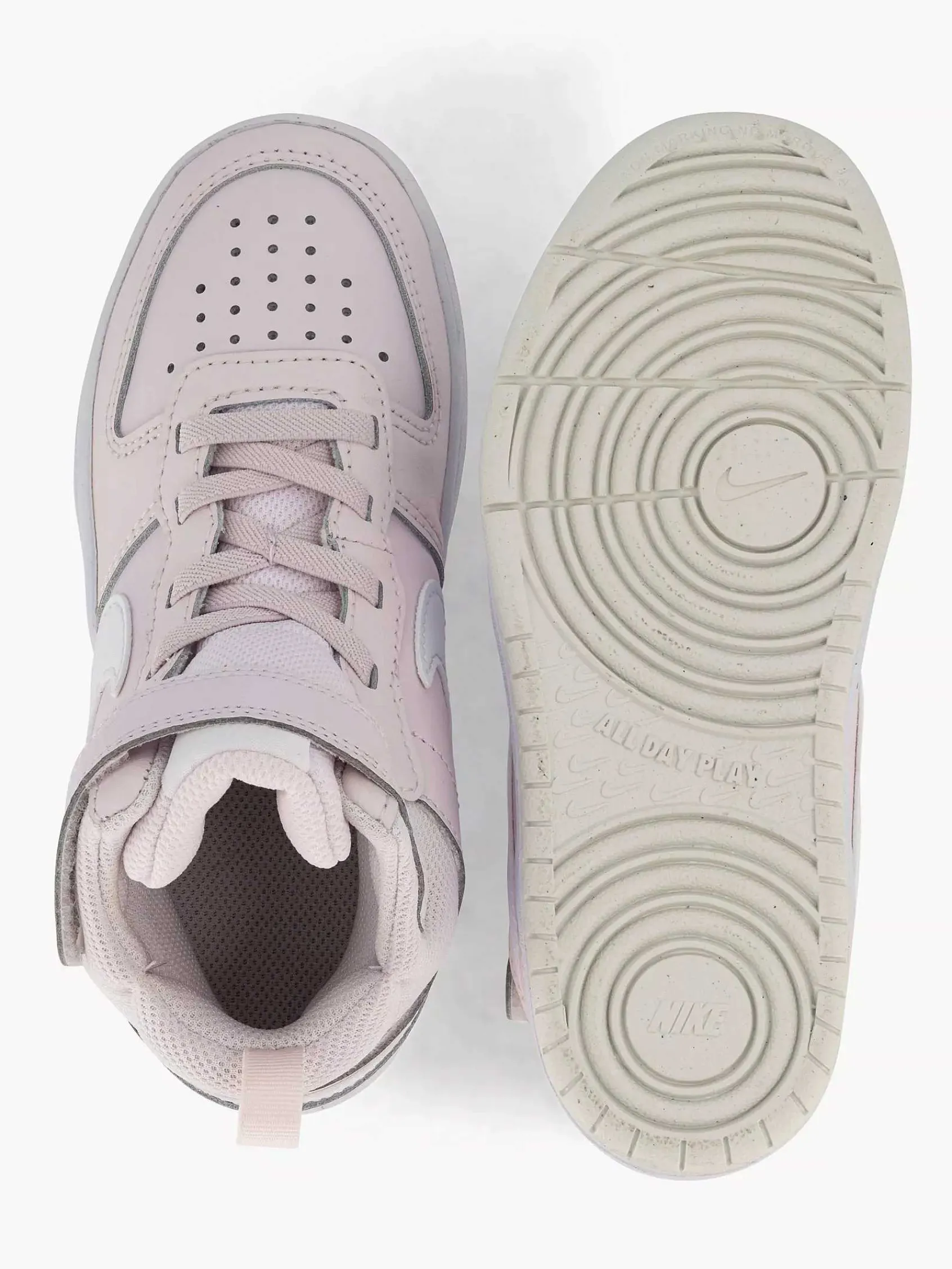 Jongensschoenen|Nike Roze Court Borough Mid
