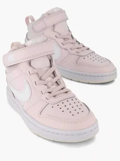 Jongensschoenen|Nike Roze Court Borough Mid