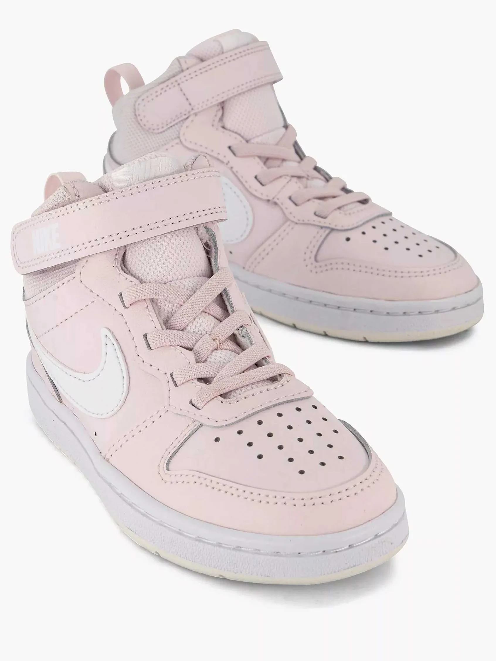 Jongensschoenen|Nike Roze Court Borough Mid