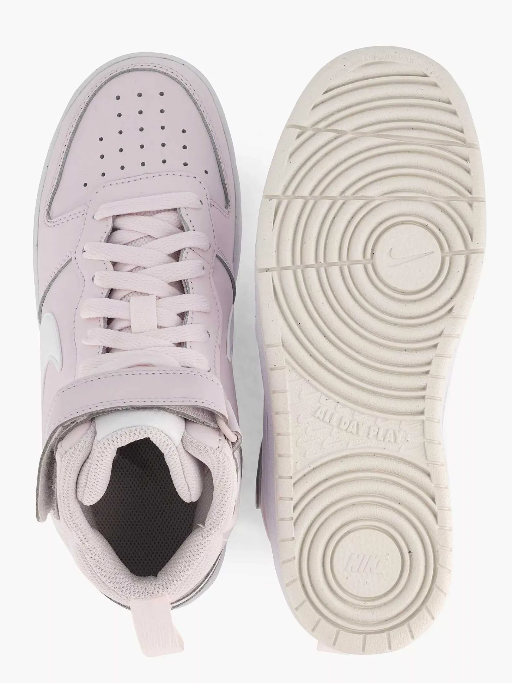 Jongensschoenen|Nike Roze Court Borough Mid