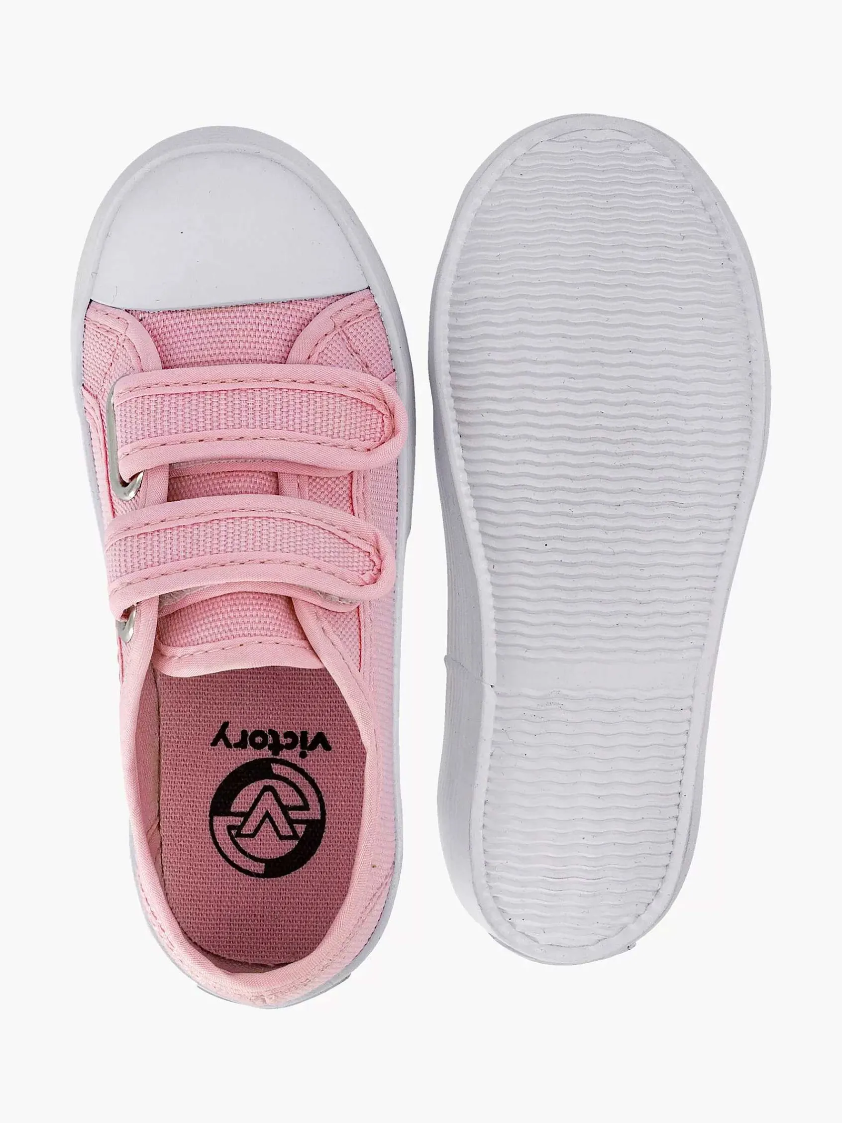 Jongensschoenen|Vty Roze Gymschoen Klittenband