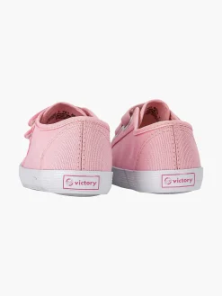 Babyschoenen|Vty Roze Gymschoen Klittenband