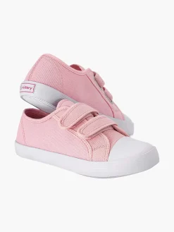 Babyschoenen|Vty Roze Gymschoen Klittenband